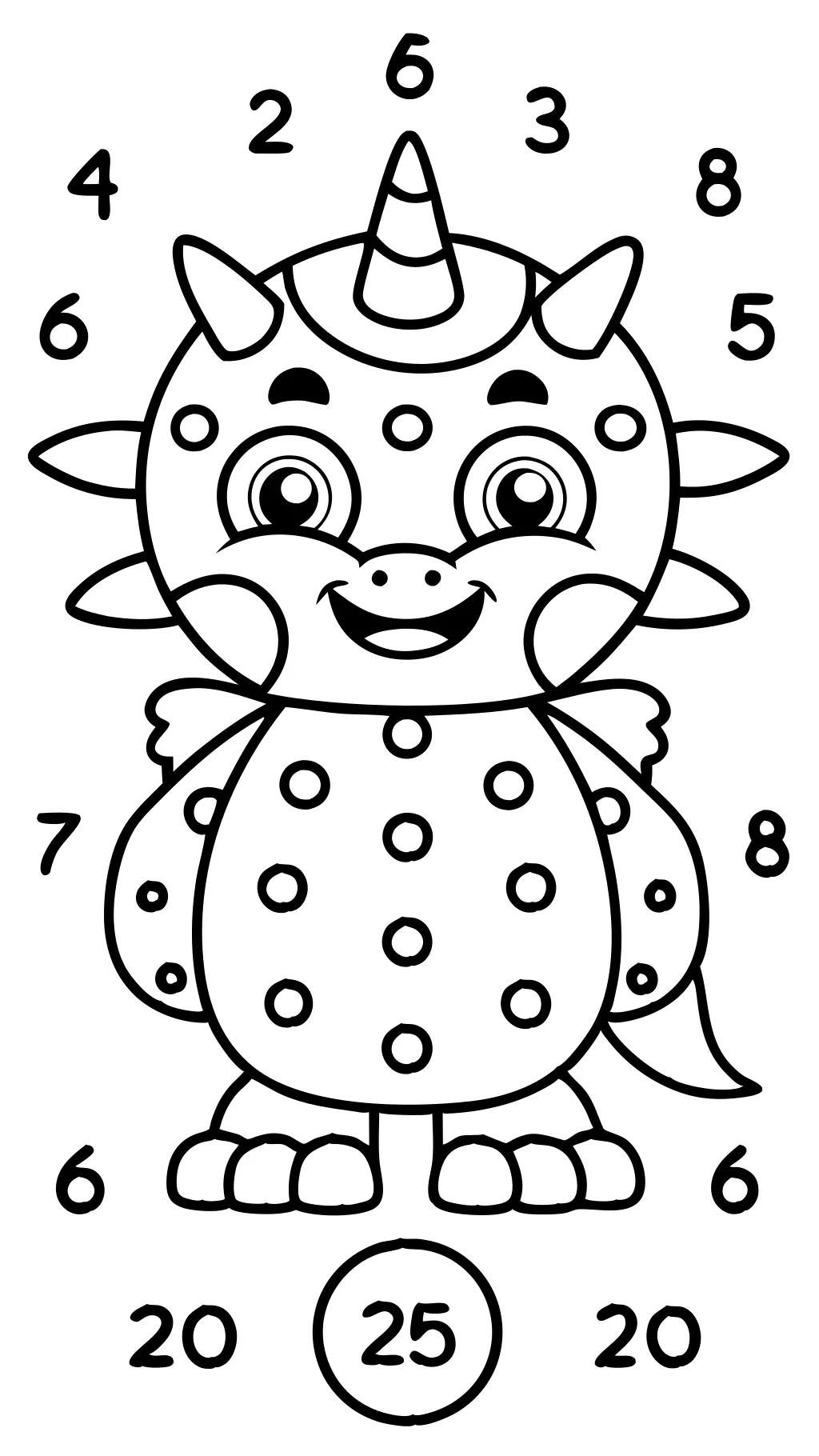 do a dot coloring pages